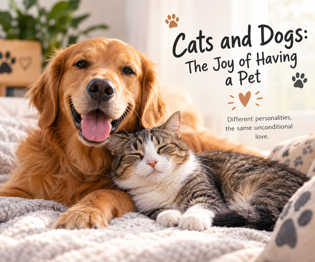 Cats and Dogs: The Joy of Having a Pet