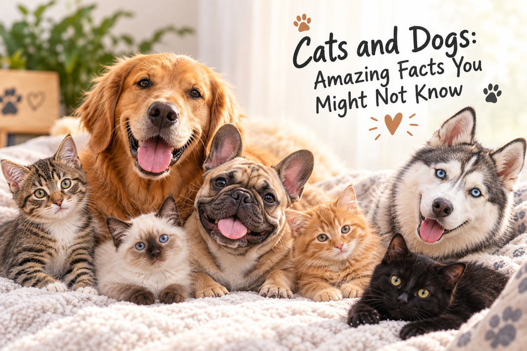 Cats and Dogs: Amazing Facts You Might Not Know 🐾