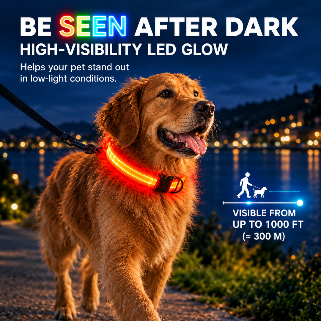 LED Pet Safety Collar
