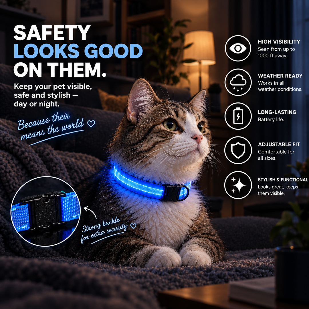 LED Pet Safety Collar