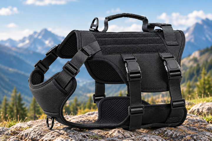 Tactical Dog Harness Vest with Handle