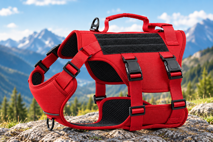 Tactical Dog Harness Vest with Handle