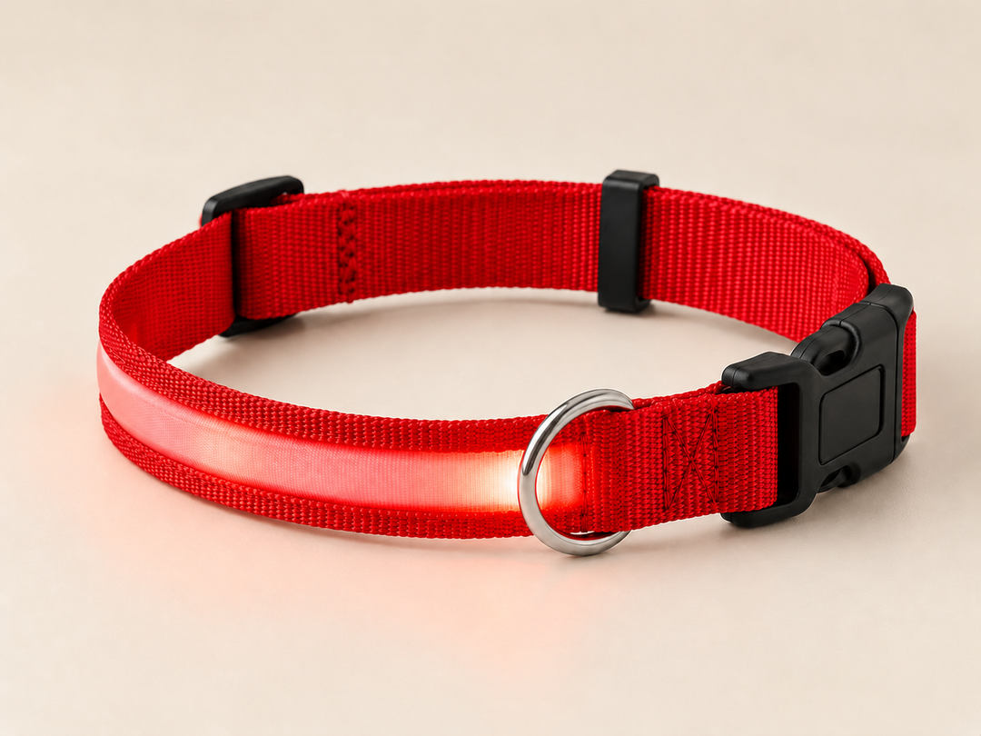 Bright LED Safety Collar for Dogs and Cats
